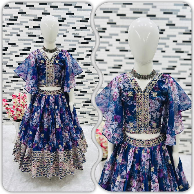 OC 156 Girls Wear Lehenga Choli Kids Wholesale Price In Surat
